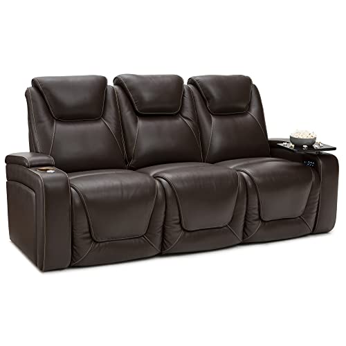 Seatcraft Vienna Leather Home Theater Sofa Recliner - Image 2