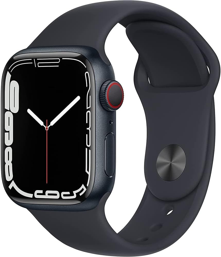 Apple Series 7 GPS + Cellular, 45mm Aluminum