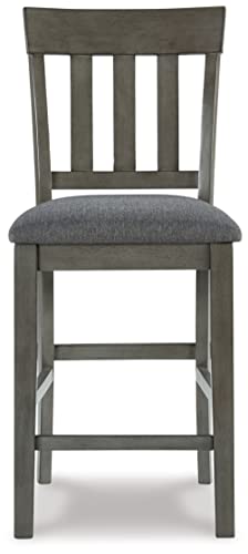 Signature Design by Ashley Modern Farmhouse Counter Height Barstool, Set of 2 - Image 5