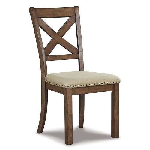 Signature Design by Ashley Moriville Modern Farmhouse Upholstered Dining Chair, 2 Count - Image 5