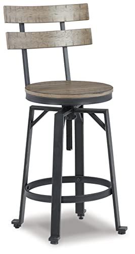 Signature Design by Ashley Urban Industrial Counter Height Barstool, 2 Count - Image 3