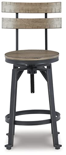 Signature Design by Ashley Urban Industrial Counter Height Barstool, 2 Count - Image 4