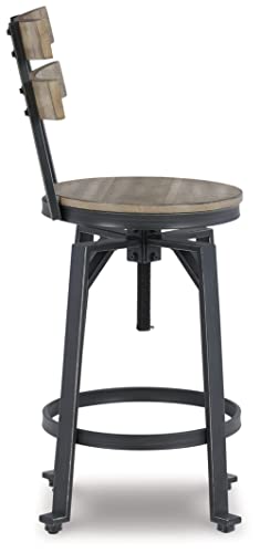 Signature Design by Ashley Urban Industrial Counter Height Barstool, 2 Count - Image 5