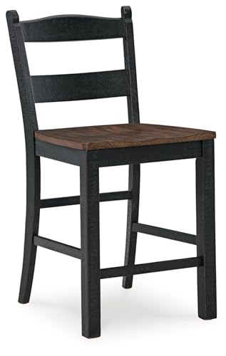 Signature Design by Ashley Valebeck Rustic Counter Height Bar Stool Set - Image 4