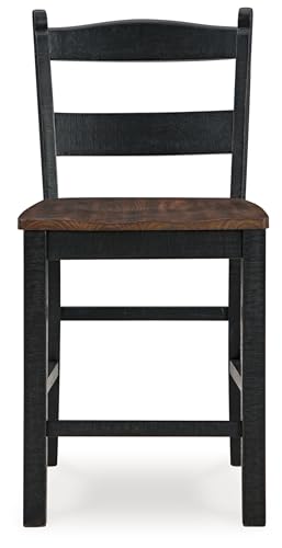 Signature Design by Ashley Valebeck Rustic Counter Height Bar Stool Set - Image 5