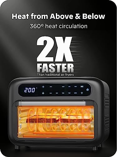 Silonn Smart 2-in-1 Air Fryer Toaster Oven Combo - Image 5