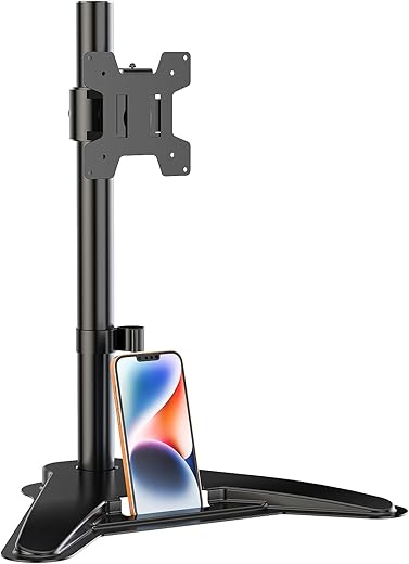 WALI Single Monitor Stand, Universal Mount