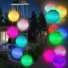 Toodour Solar Wind Chime, Color Changing LED