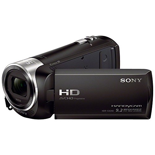 Sony HDR-CX240/B Full HD Camcorder, Black - Image 2