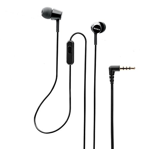 Sony In-Ear Earbud Headphones With Mic MDR-EX155AP/B - Image 5