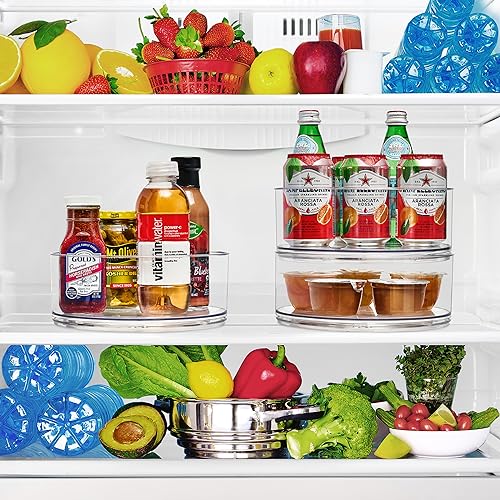 Sorbus 9 Inch Clear Lazy Susan Organizer - Image 3
