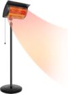 Simple Deluxe Standing Patio Outdoor Heater, 750W/1500W