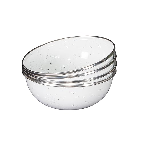 Stansport Enamel Camping Tableware 24-Piece Set - Image 3