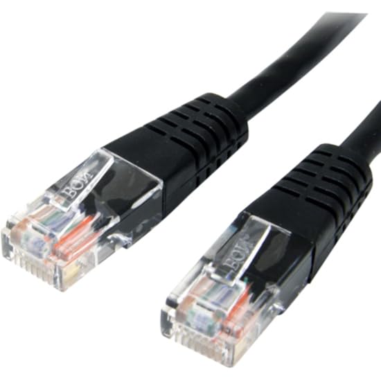 StarTech.com Cat5e Ethernet Cable - 10ft - Black (M45PATCH10BK) - Image 3