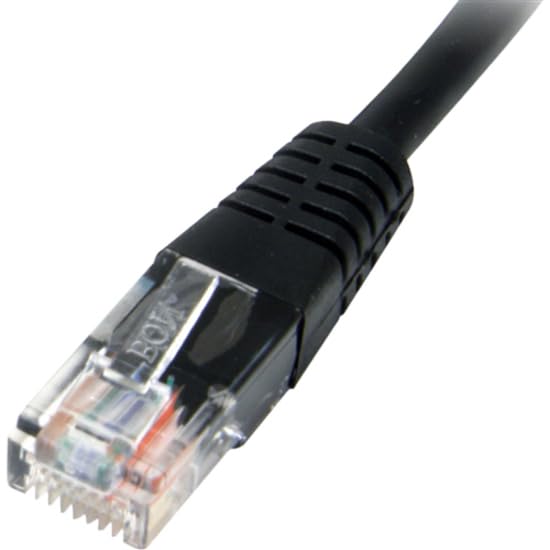 StarTech.com Cat5e Ethernet Cable - 10ft - Black (M45PATCH10BK) - Image 4