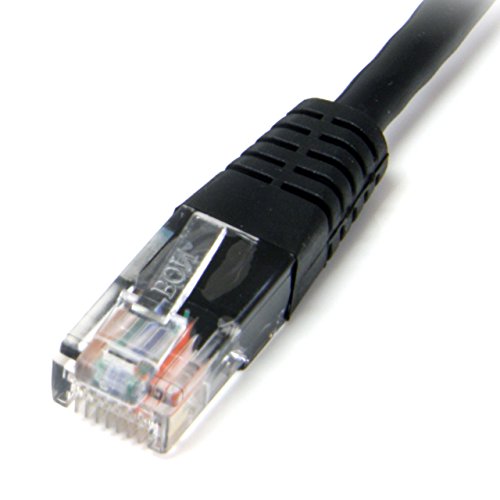 StarTech.com Cat5e Ethernet Cable - 10ft - Black (M45PATCH10BK) - Image 2