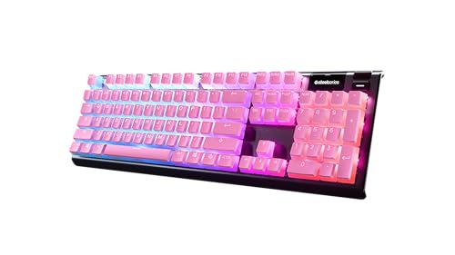 SteelSeries Pudding-Style Durable PBT Keycaps - Pink - Image 2