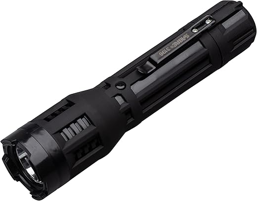 SABRE Stun Gun With LED Flashlight, 1.820 µC Charge