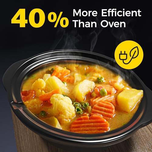 Sunvivi Triple Slow Cooker & Buffet Server, 4.5 QT - Image 5