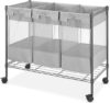 Whitmor Supreme Gunmetal Gray Laundry Organizer