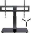PERLESMITH Swivel TV Stand Universal Table Top