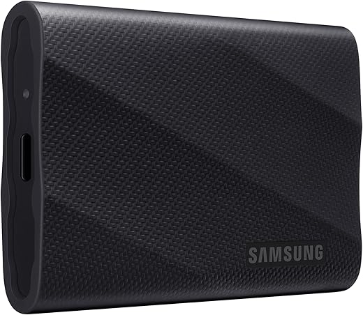SAMSUNG T9 Portable SSD 4TB, USB 3.2, MU-PG4T0B/AM