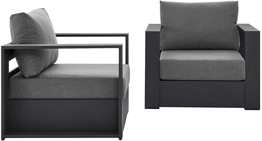 Modway Tahoe Fabric & Aluminum Outdoor Armchair