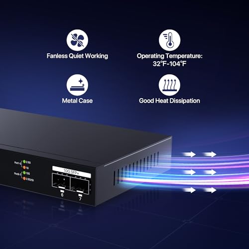 Tenda 5 Port 2.5G Ethernet Switch TEM2007X - Image 4