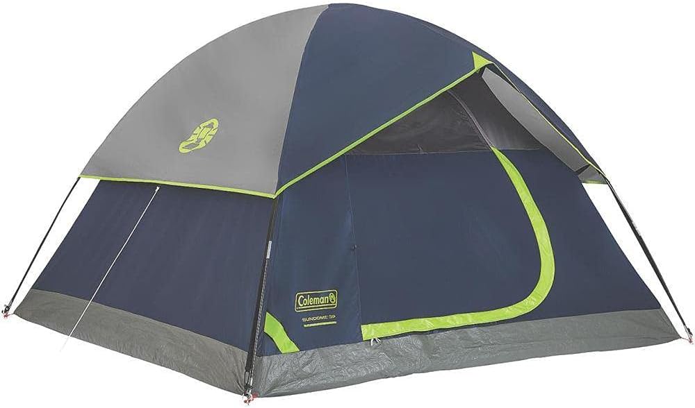 Coleman Tent 7X7 Sundome 3P Navy Grey C004