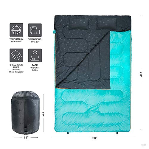 TETON Sports Acadia Mammoth Outdoor Blanket, Ruby/Garnet - Image 4