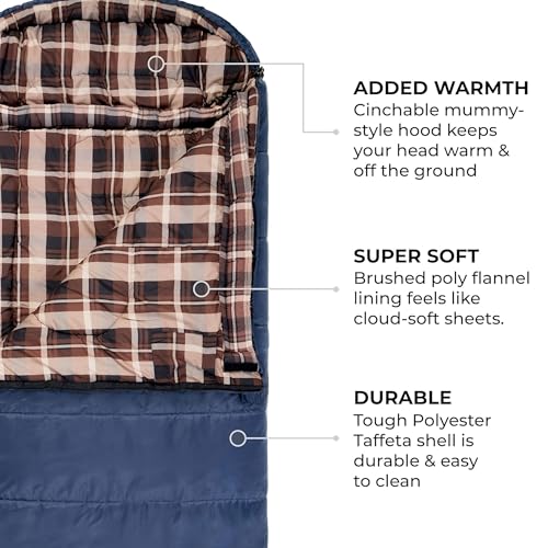 TETON Sports Celsius XL Durable Warm Sleeping Bag - Image 4