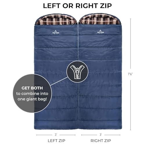 TETON Sports Celsius XL Durable Warm Sleeping Bag - Image 2