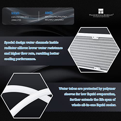Thermalright Frozen Notte 240 ARGB Water Cooling CPU Cooler - Image 3