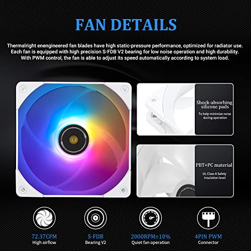 Thermalright Frozen Notte 240 ARGB Water Cooling CPU Cooler - Image 5