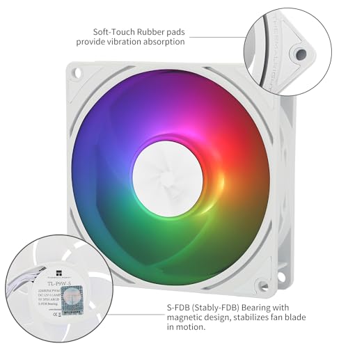 Thermalright TL-P9W-S CPU PWM Quiet 92mm Fan - Image 4