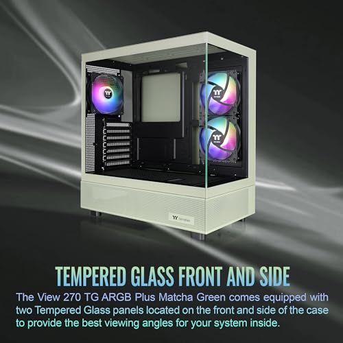Thermaltake Matcha Green Mid Tower E-ATX Case CA-1Y7-00MEWN-01 - Image 3