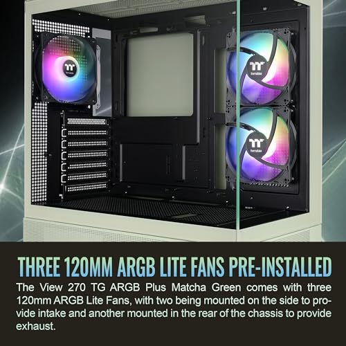 Thermaltake Matcha Green Mid Tower E-ATX Case CA-1Y7-00MEWN-01 - Image 5