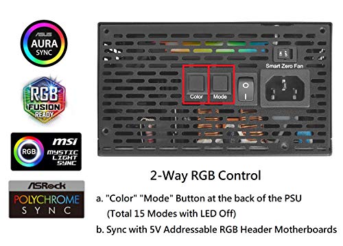 Thermaltake Toughpower GF1 ARGB 750W Modular PS-TPD-0750F3FAGU-1 - Image 2