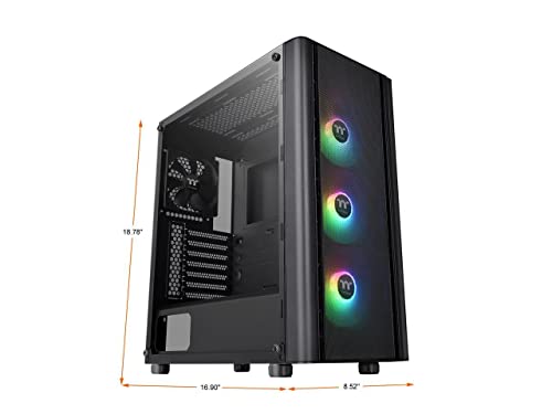 Thermaltake V250 TG ARGB Air Mid Tower CA-1Q5-00M1WN-03 - Image 2