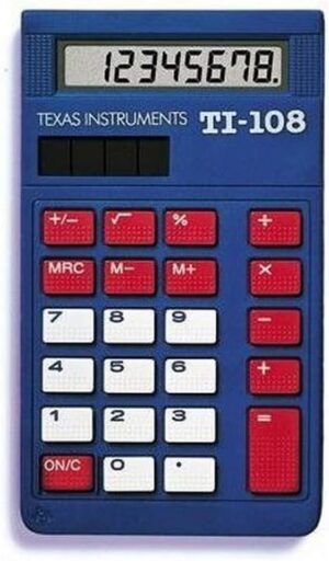 Texas Instruments TI-108 Solar Power Calculator Kit