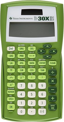 Texas Instruments TI-30X IIS 2-Line Scientific Calculator