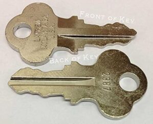 Lathem Time Clock Key Set (2 Keys)