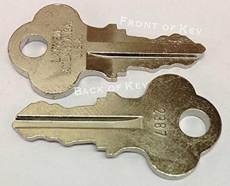 Lathem Time Clock Key Set (2 Keys)