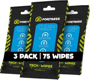 Fortress To-Go Tech Wipes For Electronics