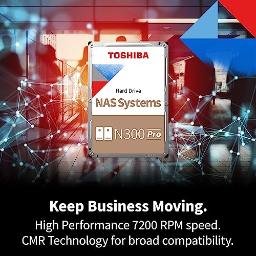 TOSHIBA N300 PRO 6TB Business NAS Hard Drive HDWG460XZSTB - Image 4