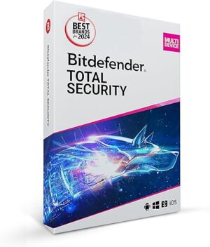 Bitdefender Total Security 2024 Antivirus Suite – 10 Device