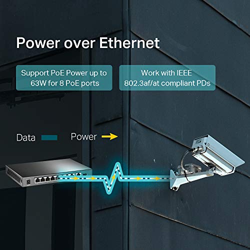 TP-Link 8 Port Gigabit PoE Switch TL-SG1210P - Image 4