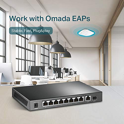 TP-Link 8 Port Gigabit PoE Switch TL-SG1210P - Image 2