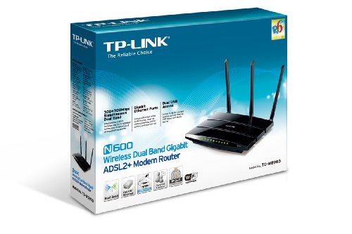 TP-Link N600 Wireless Dual Band Gigabit Modem Router TD-W8980 - Image 5