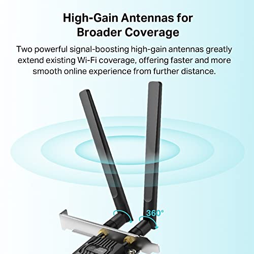 TP-Link WiFi 6 PCIe AX1800 Wireless Adapter - Image 3